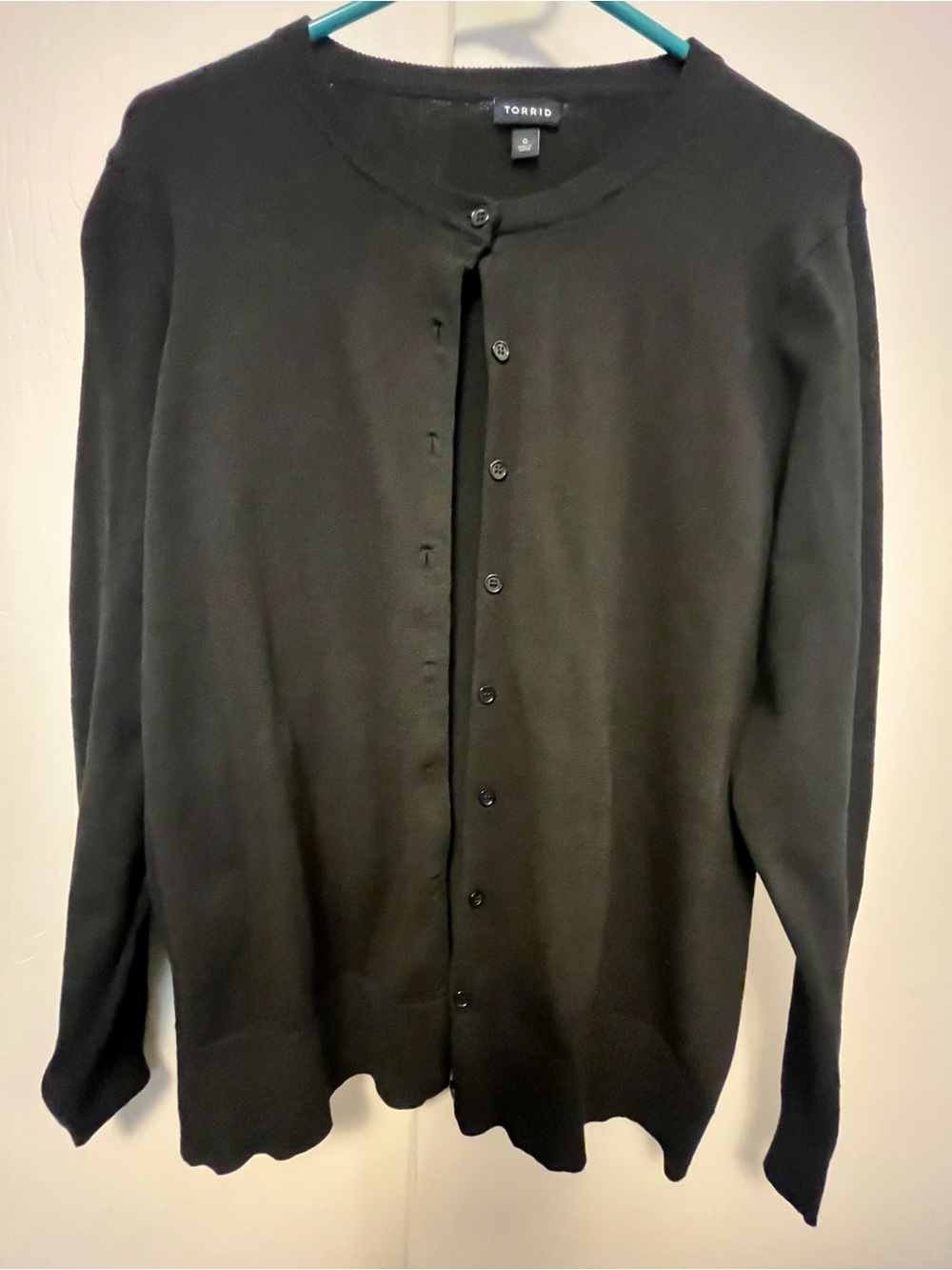 torrid Black Button-Up Cardigan Sweater